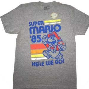 Super Mario here we go T shirt